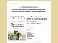 coyoteguide.de Webseite Vorschau