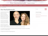 hochzeitsmusik-tanzmusik-trauung.at Webseite Vorschau