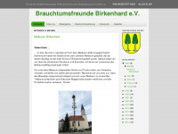 brauchtumsfreunde-birkenhard.blogspot.com Webseite Vorschau
