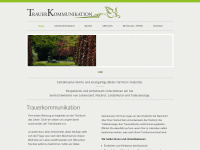 trauerkommunikation.ch Webseite Vorschau