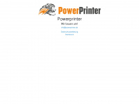 powerprinter.de Webseite Vorschau