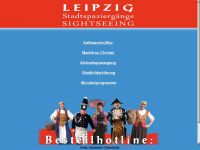 leipzig-tours.de Webseite Vorschau