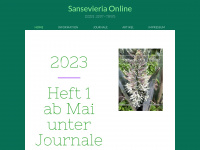 sansevieria-online.de Webseite Vorschau