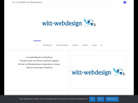 witt-webdesign.de Webseite Vorschau