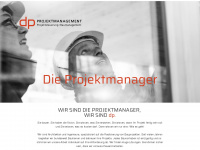 dp-projektmanagement.com Webseite Vorschau