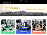 ancrages.org Webseite Vorschau