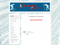 sauwaldloipe.jimdo.com Webseite Vorschau