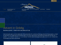 advent-groedig.com Webseite Vorschau