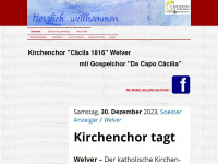 Kirchenchor-caecilia-welver.com