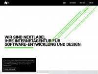 nextlabel.de Webseite Vorschau