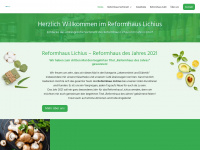 reformhaus-lichius.de Webseite Vorschau