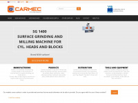 carmec.si Webseite Vorschau