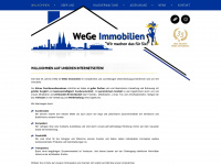 wege-immobilien.com Webseite Vorschau
