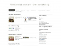 st-ursula.eu Webseite Vorschau