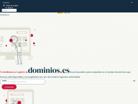 dominios.es Webseite Vorschau