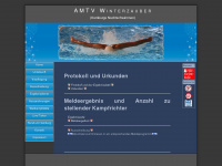 amtv-winterzauber.de Webseite Vorschau