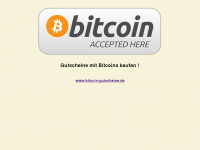 bitcoin-gutscheine.de Webseite Vorschau