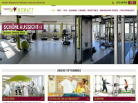 fitness-muehlematt.ch Webseite Vorschau