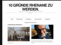 rhenaniaturicensis.com Webseite Vorschau