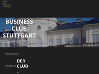 businessclub-stuttgart.de Webseite Vorschau