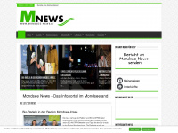 mondsee-news.at Webseite Vorschau