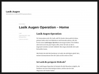 lasikaugen.com Webseite Vorschau