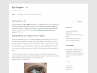 eyesurgeonlist.com Webseite Vorschau