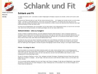 schlankundfit.ch Webseite Vorschau