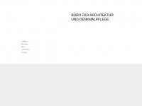 architektur-denkmalpflege.net Webseite Vorschau