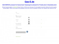 gas-e.de Webseite Vorschau