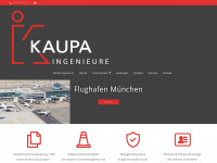 kaupa-ingenieure.com Webseite Vorschau
