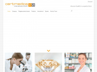 certmedica.com Webseite Vorschau