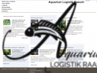 aquarium-logistik.de Webseite Vorschau
