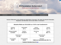 wetterstation-schorndorf.de Webseite Vorschau