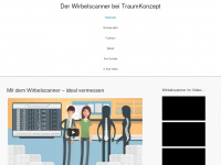 wirbelscanner.info Webseite Vorschau