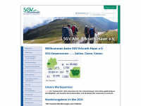 sgv-erkrath-haan.de Webseite Vorschau
