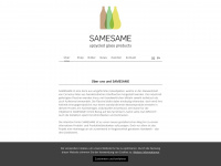 samesame-shop.de Webseite Vorschau