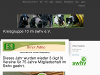 swhv-kg10.de Webseite Vorschau