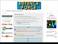 defence-force.org Webseite Vorschau