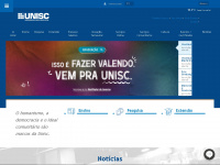 unisc.br Webseite Vorschau