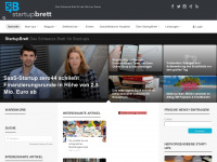 startupbrett.de Webseite Vorschau