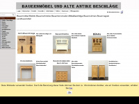 münchen-bauernmöbel.de Webseite Vorschau