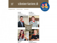 schreiner-karriere.ch Webseite Vorschau