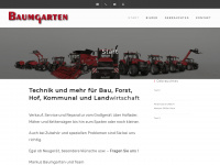 baumgarten.co Webseite Vorschau