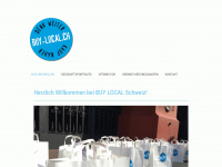 buy-local.ch Webseite Vorschau