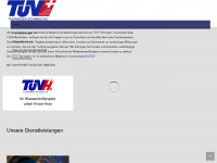 tuev-thueringen.ch Webseite Vorschau