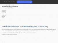 grosskundenzentrum-hamburg.de Webseite Vorschau
