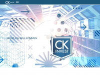 ck-invest.at Webseite Vorschau