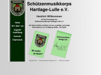 schuetzenmusikkorps.de Webseite Vorschau