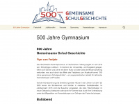 500jahregsg.de Thumbnail